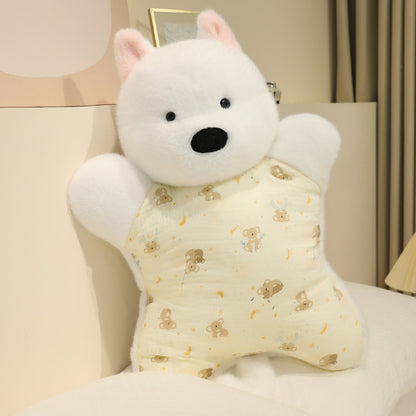 The Velvet Nuzzle Series- Sensory Plush Backrest Cushion